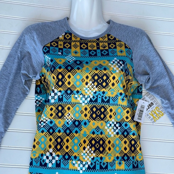 LLR - Abstract Printed Randy Top-#0288 - Picture 10 of 12